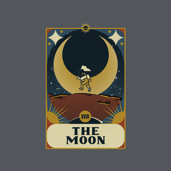 Astronaut Tarot Moon-Unisex-Crew Neck-Sweatshirt-tobefonseca