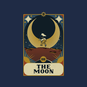 Astronaut Tarot Moon
