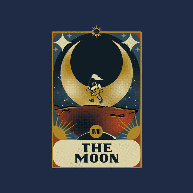 Astronaut Tarot Moon-Womens-Basic-Tee-tobefonseca