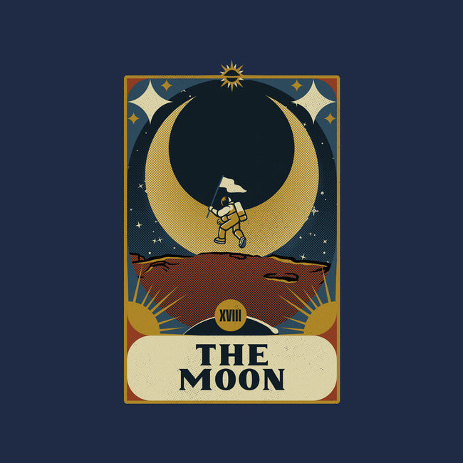 Astronaut Tarot Moon-None-Fleece-Blanket-tobefonseca