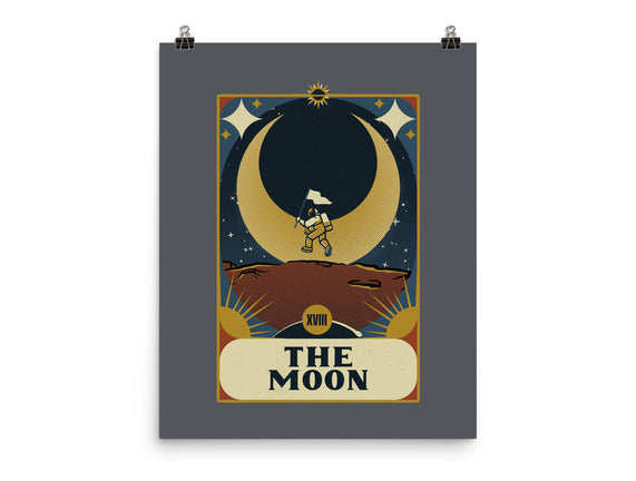 Astronaut Tarot Moon