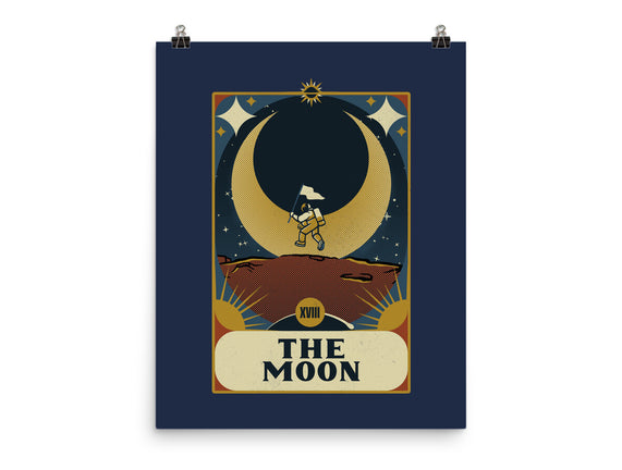 Astronaut Tarot Moon