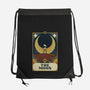Astronaut Tarot Moon-None-Drawstring-Bag-tobefonseca