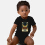 Astronaut Tarot Moon-Baby-Basic-Onesie-tobefonseca