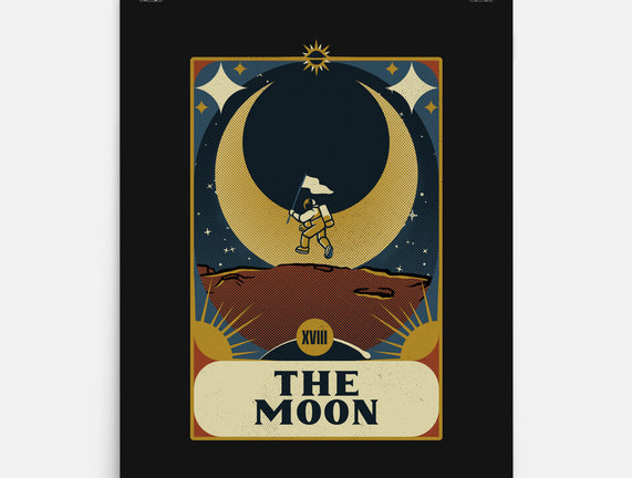 Astronaut Tarot Moon