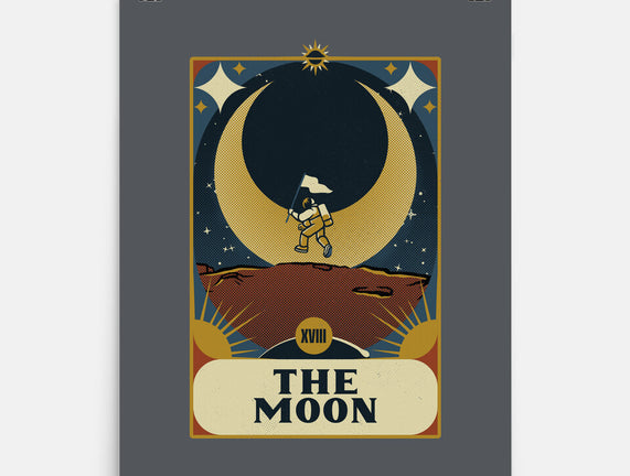 Astronaut Tarot Moon