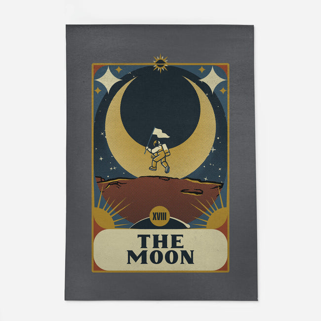 Astronaut Tarot Moon-None-Indoor-Rug-tobefonseca