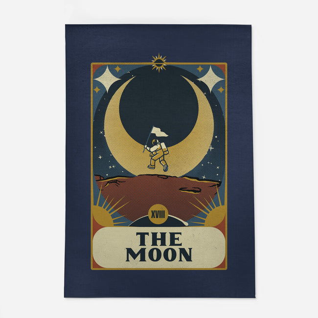 Astronaut Tarot Moon-None-Indoor-Rug-tobefonseca