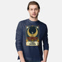 Astronaut Tarot Moon-Mens-Long Sleeved-Tee-tobefonseca
