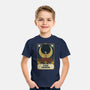 Astronaut Tarot Moon-Youth-Basic-Tee-tobefonseca