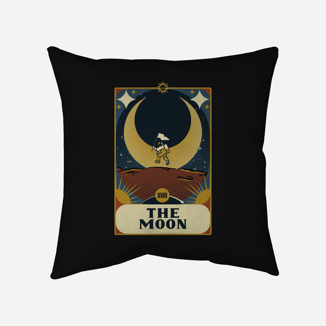Astronaut Tarot Moon-None-Removable Cover w Insert-Throw Pillow-tobefonseca