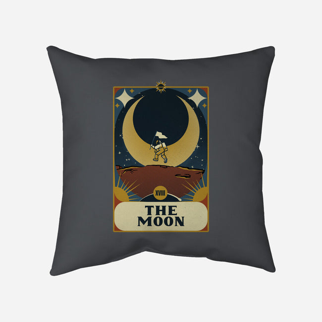 Astronaut Tarot Moon-None-Removable Cover w Insert-Throw Pillow-tobefonseca