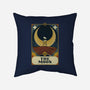 Astronaut Tarot Moon-None-Removable Cover w Insert-Throw Pillow-tobefonseca
