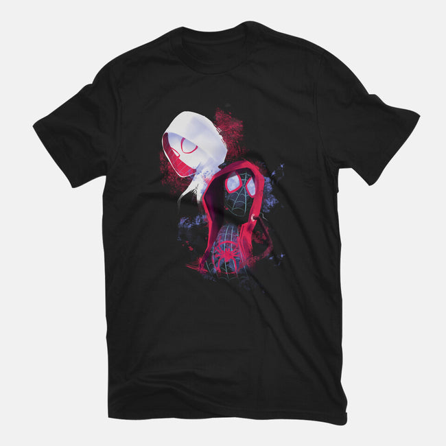 Spiderverse-Womens-Fitted-Tee-fanfabio