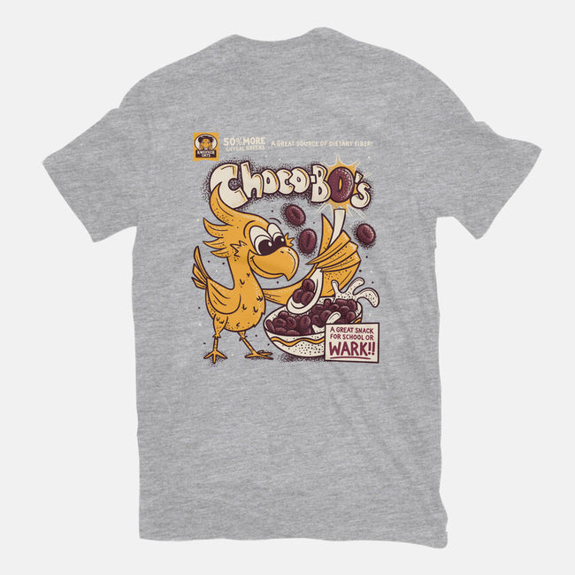 Choco-Bo's Cereal-Womens-Fitted-Tee-Aarons Art Room