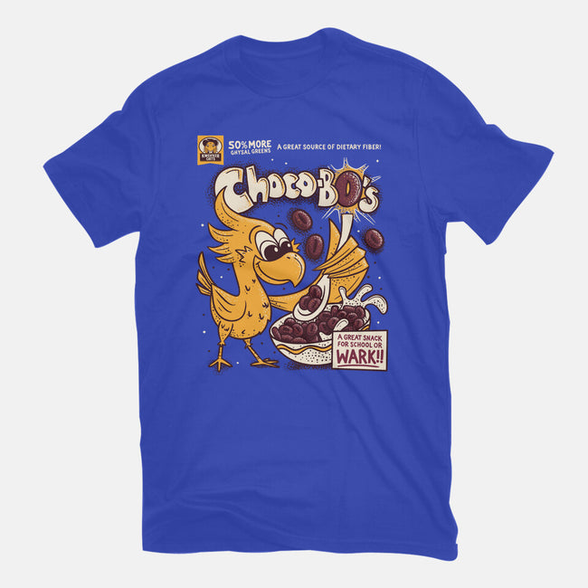 Choco-Bo's Cereal-Womens-Basic-Tee-Aarons Art Room