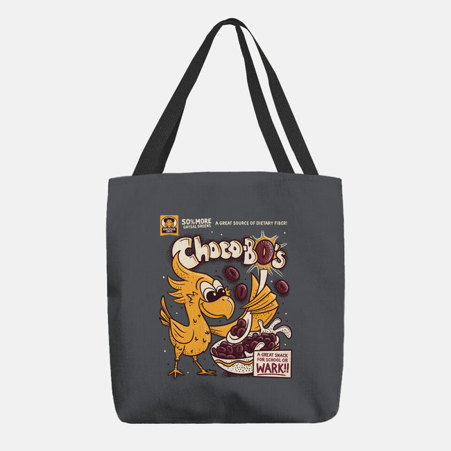 Choco-Bo's Cereal-None-Basic Tote-Bag-Aarons Art Room