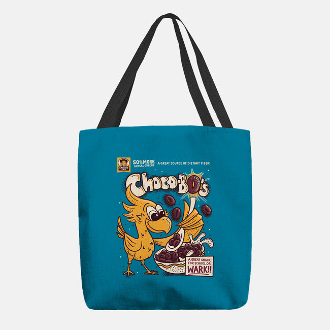 Choco-Bo's Cereal-None-Basic Tote-Bag-Aarons Art Room