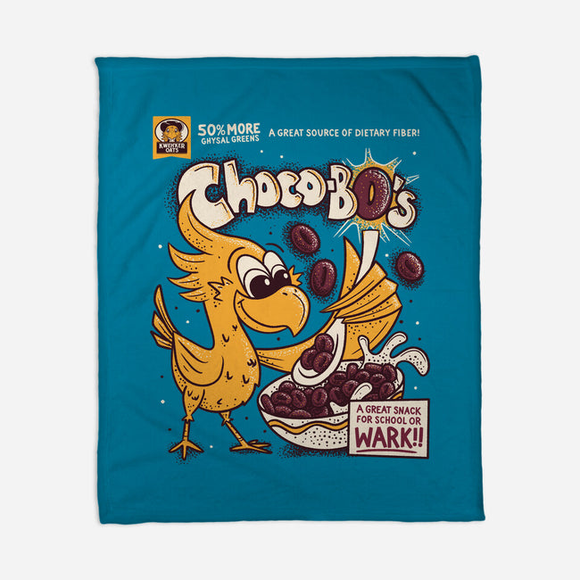Choco-Bo's Cereal-None-Fleece-Blanket-Aarons Art Room