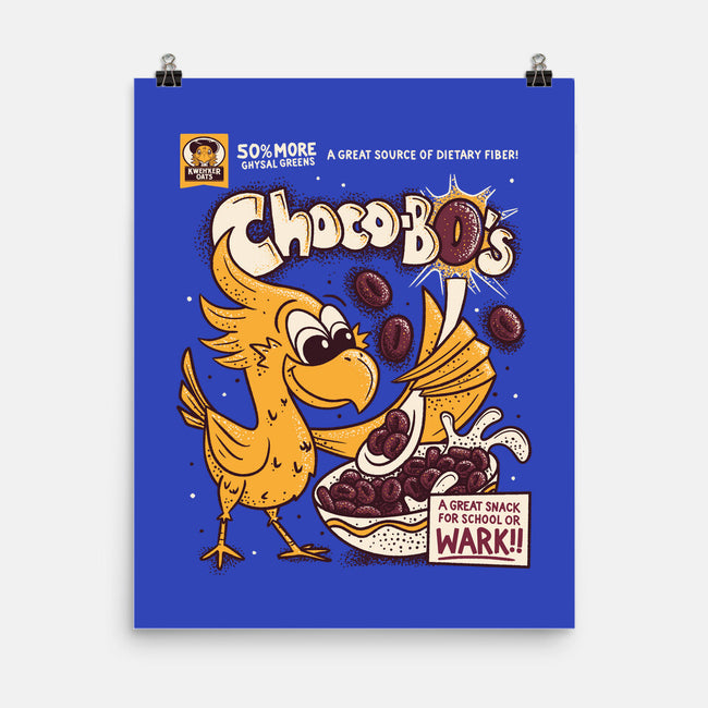 Choco-Bo's Cereal-None-Matte-Poster-Aarons Art Room