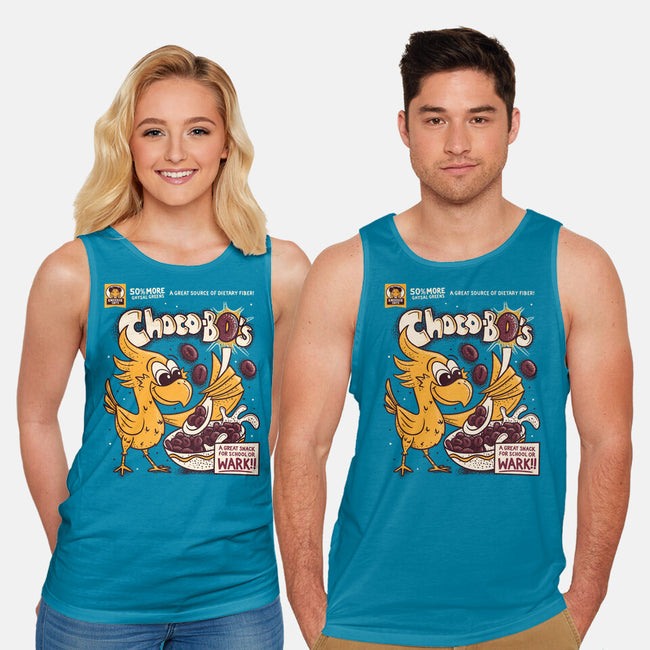Choco-Bo's Cereal-Unisex-Basic-Tank-Aarons Art Room