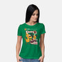 Choco-Bo's Cereal-Womens-Basic-Tee-Aarons Art Room