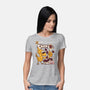 Choco-Bo's Cereal-Womens-Basic-Tee-Aarons Art Room