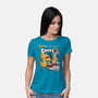 Choco-Bo's Cereal-Womens-Basic-Tee-Aarons Art Room