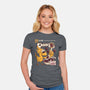 Choco-Bo's Cereal-Womens-Fitted-Tee-Aarons Art Room