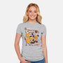 Choco-Bo's Cereal-Womens-Fitted-Tee-Aarons Art Room