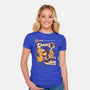 Choco-Bo's Cereal-Womens-Fitted-Tee-Aarons Art Room