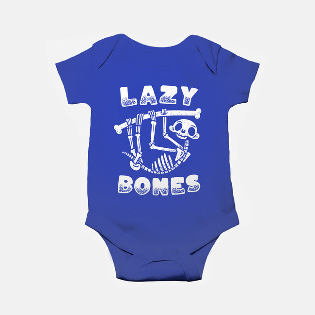 Lazy Bones-Baby-Basic-Onesie-Aarons Art Room