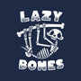 Lazy Bones-Unisex-Crew Neck-Sweatshirt-Aarons Art Room