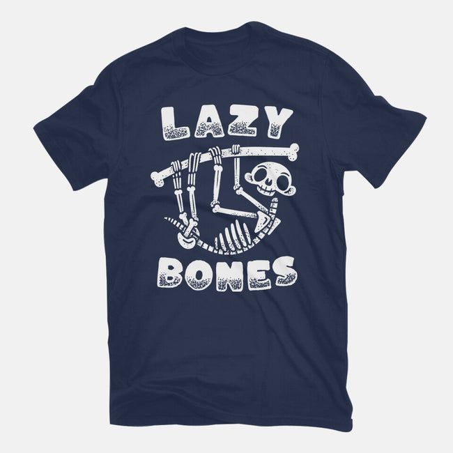 Lazy Bones-Womens-Basic-Tee-Aarons Art Room