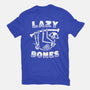 Lazy Bones-Womens-Fitted-Tee-Aarons Art Room