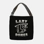 Lazy Bones-None-Adjustable Tote-Bag-Aarons Art Room