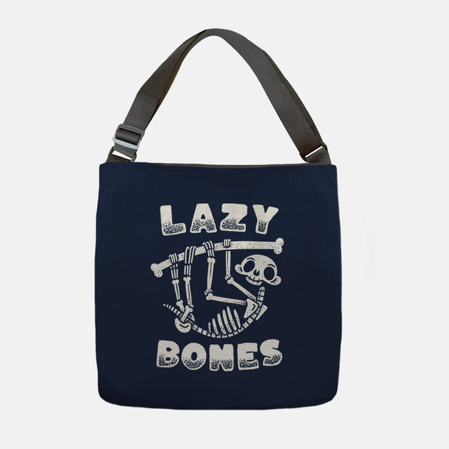 Lazy Bones-None-Adjustable Tote-Bag-Aarons Art Room