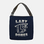 Lazy Bones-None-Adjustable Tote-Bag-Aarons Art Room