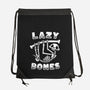 Lazy Bones-None-Drawstring-Bag-Aarons Art Room