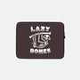 Lazy Bones-None-Zippered-Laptop Sleeve-Aarons Art Room