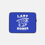 Lazy Bones-None-Zippered-Laptop Sleeve-Aarons Art Room