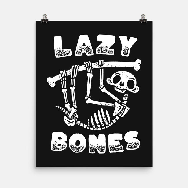 Lazy Bones-None-Matte-Poster-Aarons Art Room