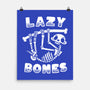 Lazy Bones-None-Matte-Poster-Aarons Art Room