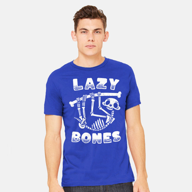 Lazy Bones-Mens-Heavyweight-Tee-Aarons Art Room