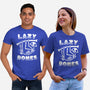 Lazy Bones-Unisex-Basic-Tee-Aarons Art Room