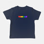 Rainbow Frogs-Baby-Basic-Tee-kosmicsatellite