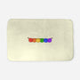 Rainbow Frogs-None-Memory Foam-Bath Mat-kosmicsatellite