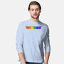 Rainbow Frogs-Mens-Long Sleeved-Tee-kosmicsatellite