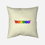 Rainbow Frogs-None-Removable Cover w Insert-Throw Pillow-kosmicsatellite