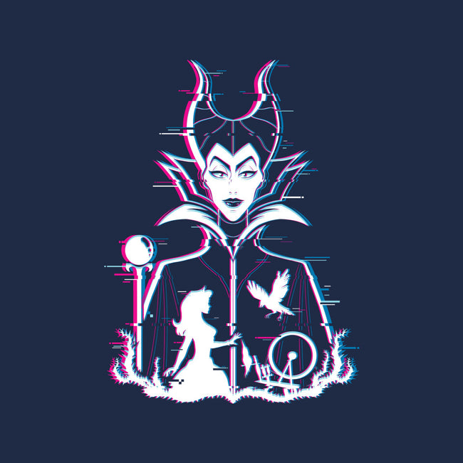 Maleficent Glitched-Unisex-Crew Neck-Sweatshirt-danielmorris1993
